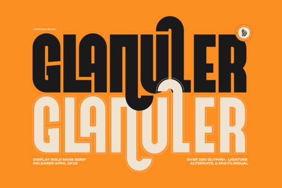 Glanuler Font