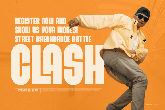 Glanuler Font preview 4