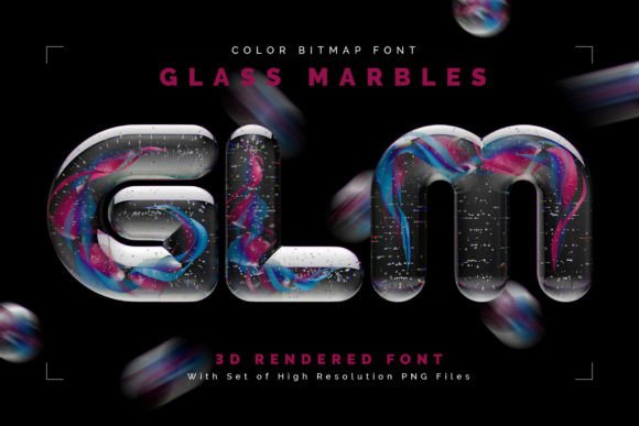 Glass Marbles Font