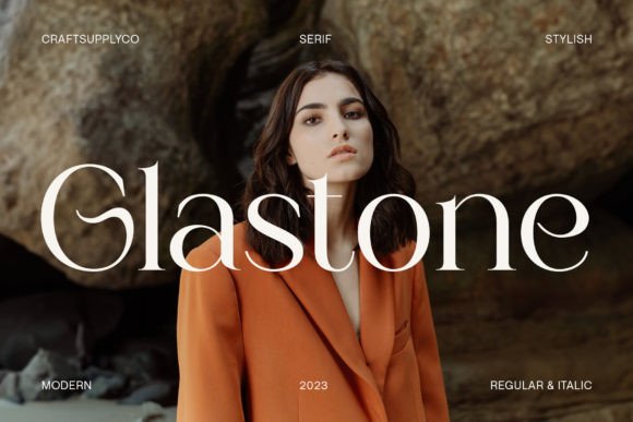 Glastone Font