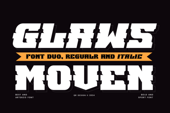 Glaws Moven Font