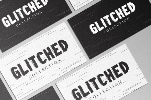 Glitch Code Font preview 2
