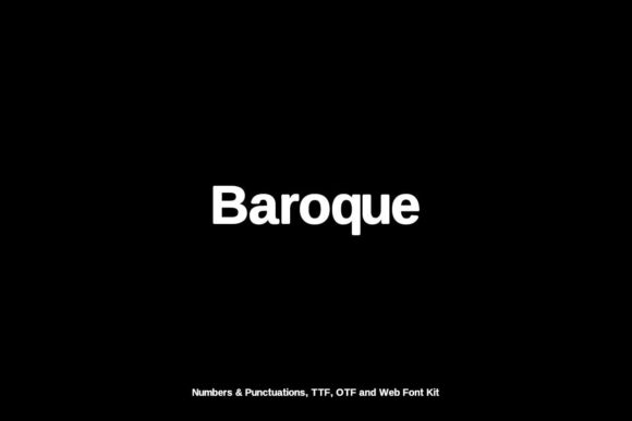 Baroque Font