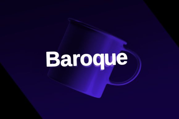 Baroque Font preview 2