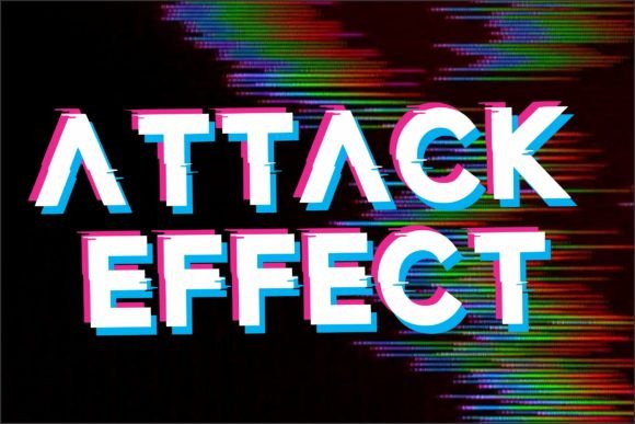 Glitch Mood Font preview 2