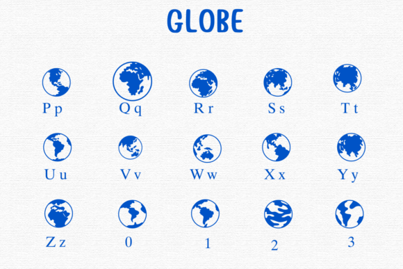 Globe Font preview 3