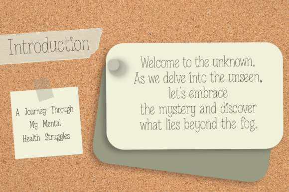 Gloomy Unseen Font preview 2