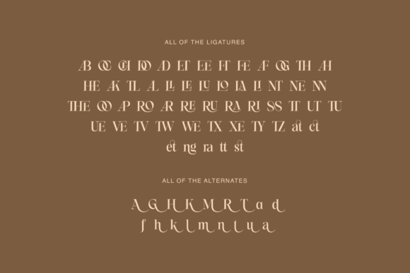 Gloria Rocha Font preview 4