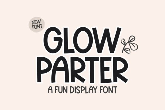 Glow Parter Font