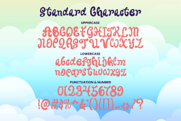 Glunicorn Font preview 2
