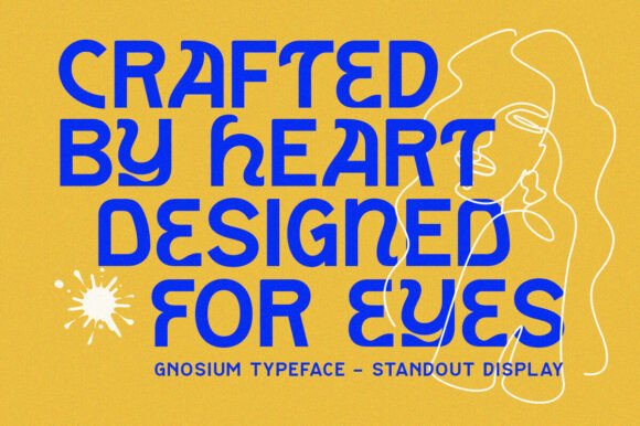 Gnosium Typeface Font preview 2