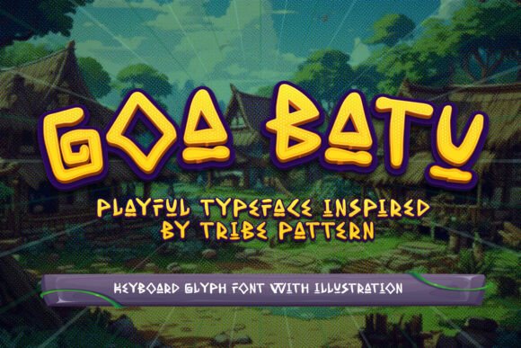 Goa Batu Font