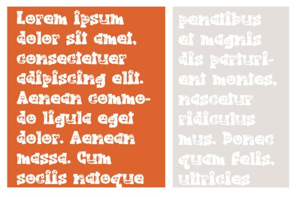 Goblin Grins Font preview 3