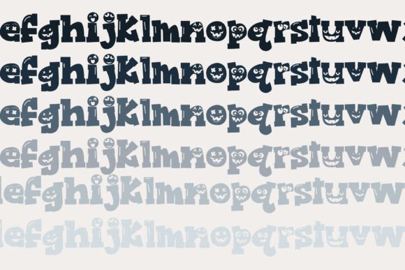 Goblin Grins Font preview 4