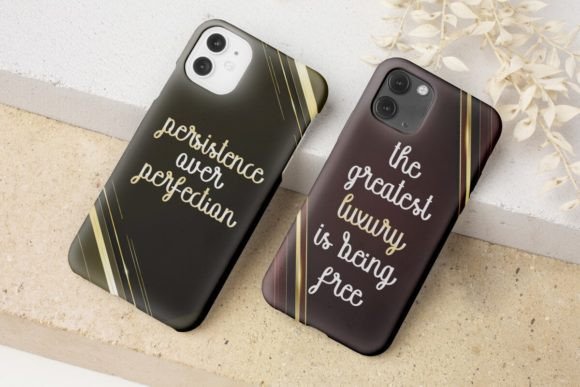 Gold Button Font preview 3