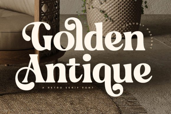 Golden Antique Font