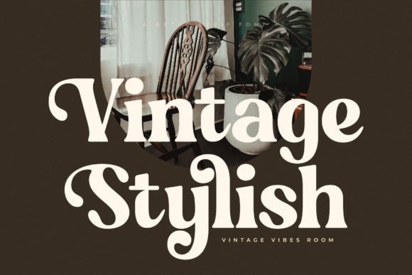Golden Antique Font preview 2