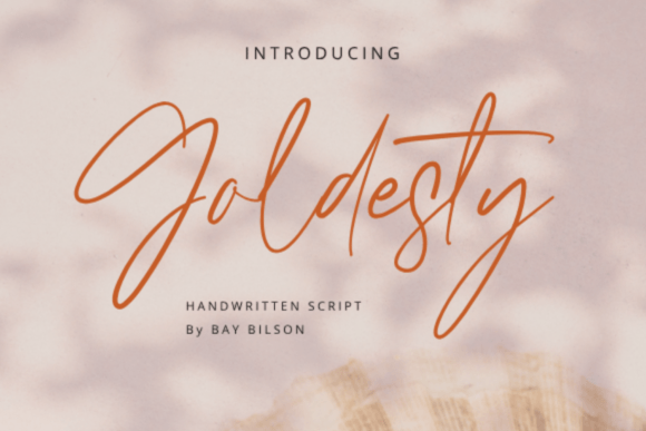 Goldesty Font