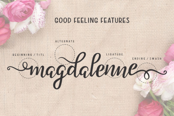 Good Feeling Duo Font preview 3