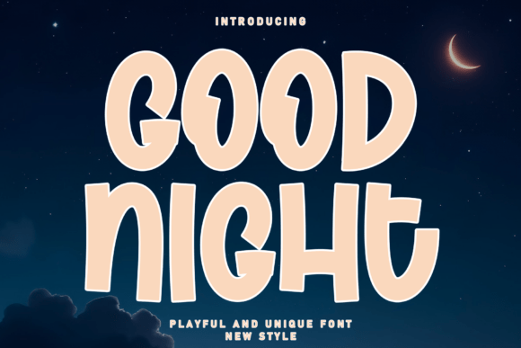 Good Night Font