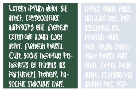 Good Tidings and Joy Font preview 4