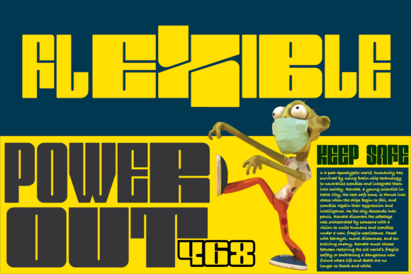 Gorgone Font preview 3