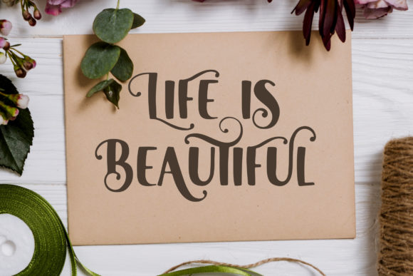 Beauty Florist Font preview 3