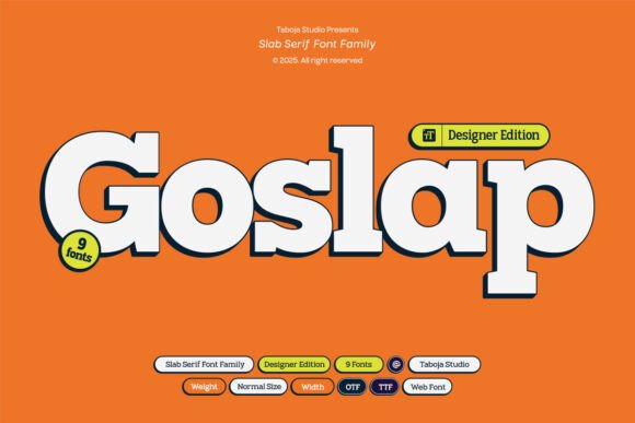 Goslap Font