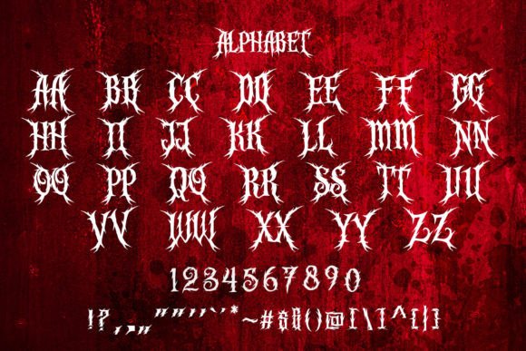 Artcemos Font preview 3