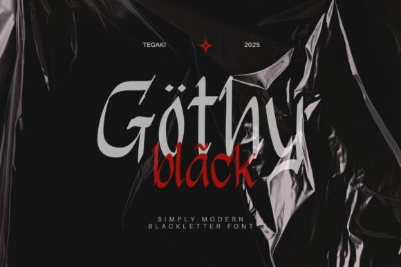 Gothy Black Font