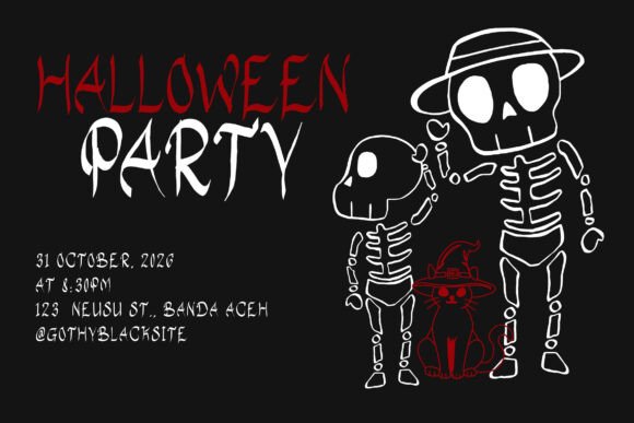 Gothy Black Font preview 3