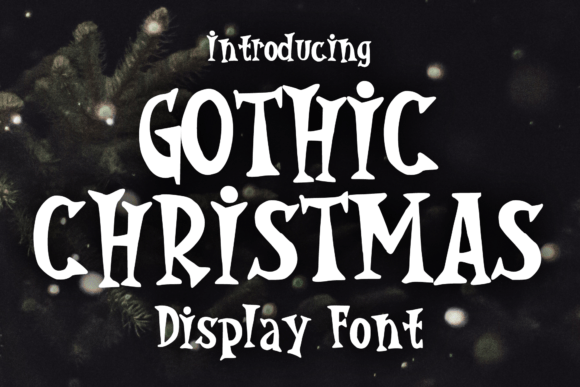 Gothic Christmas Font