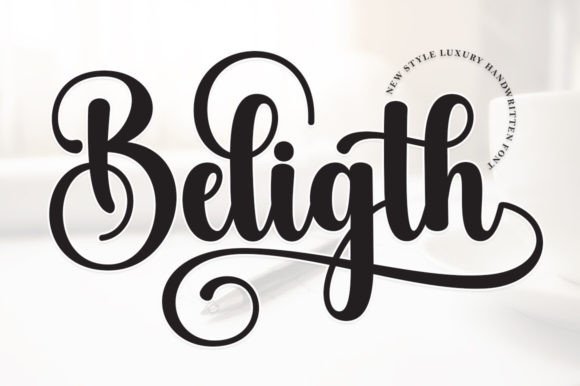 Beligth Font