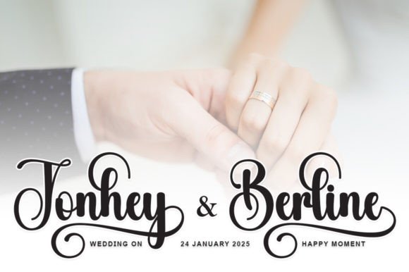 Beligth Font preview 4
