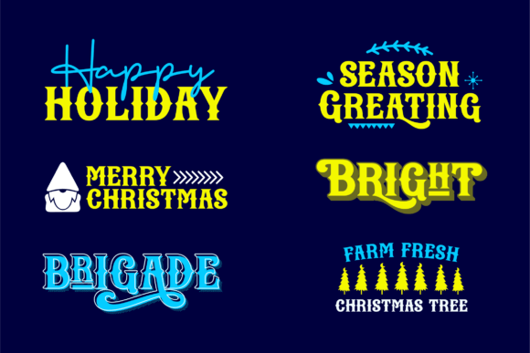 Graceful Christmas Font preview 2