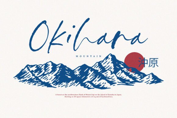 Belisma Kimono Font preview 3