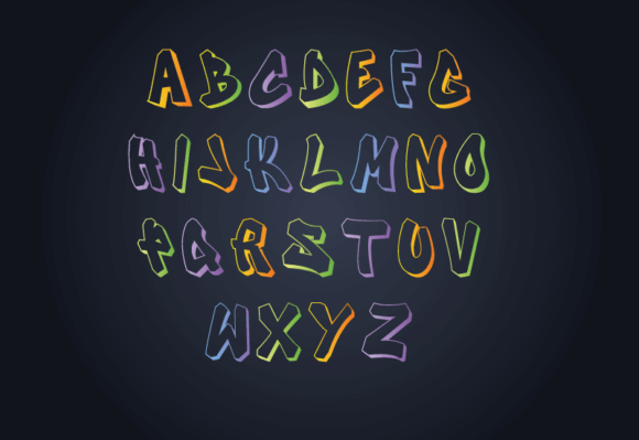 Graffiti Font preview 4