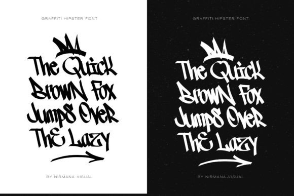 Graffiti Hipster Font preview 2