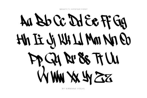 Graffiti Hipster Font preview 4