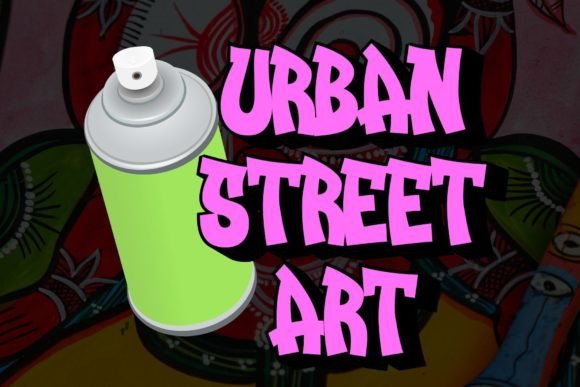 Graffiti Urban Font preview 4