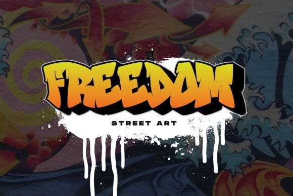 Graffiti Youth Font preview 2