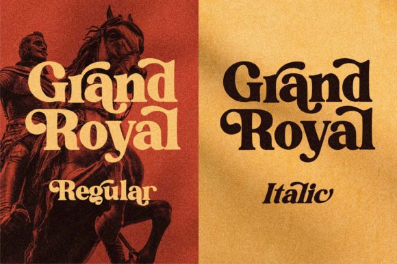 Grand Royal Font preview 2