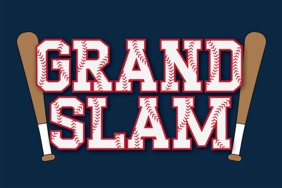Grand Slam Font preview 3