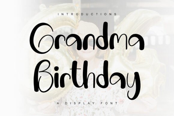 Grandma Birthday Font