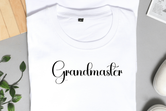 Grandpa Font preview 4