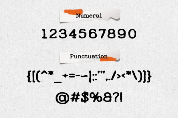 Grantype Font preview 3