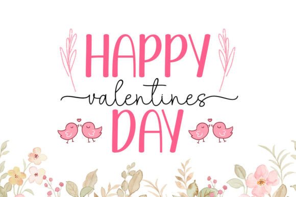 Grateful Valentine Font preview 2