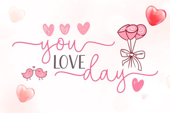 Grateful Valentine Font preview 3