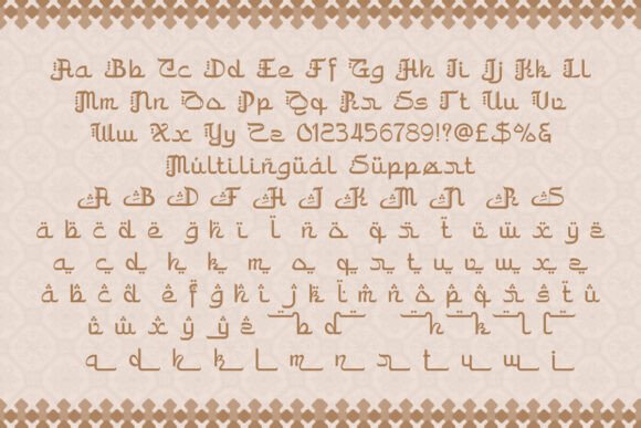 Alami Font preview 2