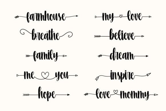 Best Mother Font preview 2